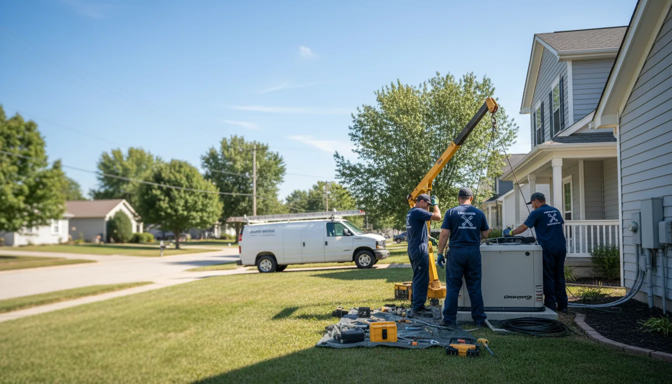 Generator Installation in Hammon, OK near me